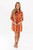 burnt orange dress