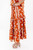 Burnt Orange Aubrey Midi Skirt
