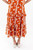Burnt Orange Aubrey Midi Skirt