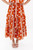 Burnt Orange Aubrey Midi Skirt