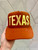 burnt orange Texas hat