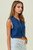 Braided Denim Vest