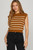 Sleeveless Striped Sweater
