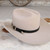Black Leather Hat Band