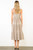 Thin Strap Gingham Tiered Dress
