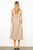Brown Gingham Dress Pink Trim