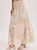 Boho Vintage Lace Maxi Skirt