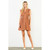 Polka Dot Zipper Front Dress