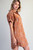Short Sleeve Western Shirt Dress