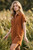 Toffee Short Sleeve Shirt Dress