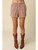 Burnt Orange Gingham Shorts
