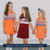 Burnt Orange Cheer Dress