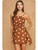 Polka Dot Cotton Mini Dress