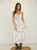 Western Print Midi Dress