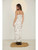 Western Print Midi Dress