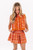 Burnt Orange Shayne Lace Top