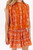 Burnt Orange Shayne Lace Top