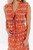 Burnt Orange Shayne Tie Top