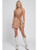 Tan Faux Suede Fringe Vest