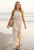 Cream Cutwork Maxi Dress