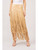 Taupe Fringe Maxi Skirt
