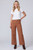 Burnt Orange Pants Front Pockets