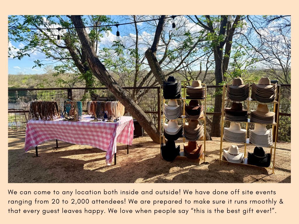 Off Site Custom Hat Bar