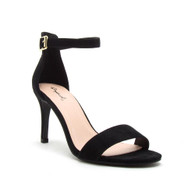 Black Ankle Strap Heels