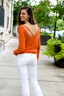 Orange Long Sleeve Tee