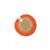 Seagrass & Jute Coaster - Natural/Orange