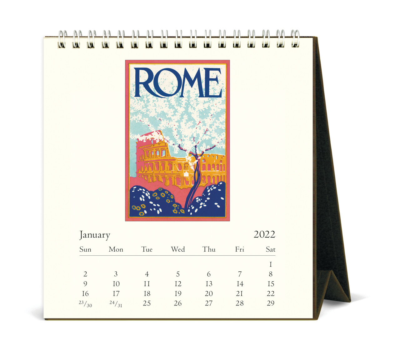 CAVALLINI DESK CALENDAR ITALIA LeslieJane