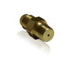 Brass Adapter, 1/8 inch NPT with 1/16 inch Orifice x 1/4" MJIC