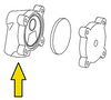 Clemco 1/2 inch Diaphragm Outlet Valve Body