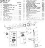 21041 Clemcoa Apollo 20 Lens Frame Gasket