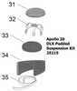 25215 Clemco Apollo 20 DLX Padded Suspension Kit