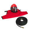 Clemco 22082, Apollo 60 LP Helmet w/ CFC, 50ft Air Hose, sandblasting helmet