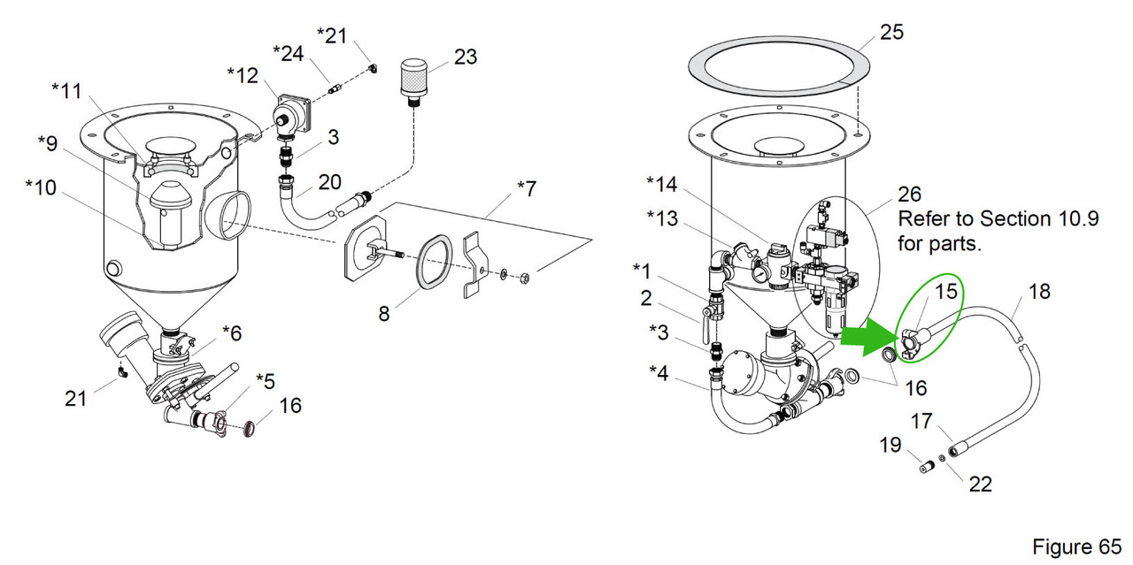 Clemco CQA-1/2 Aluminum Quick Coupling