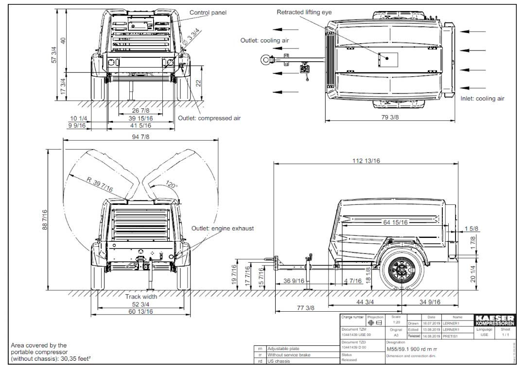 KAESER M 55PE - Sandblasting Machines