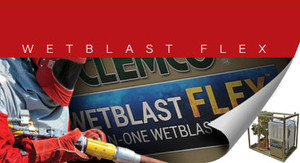 Wetblast FLEX™: Skid-Mounted, All-in-One, Dust-Suppressing Wetblast System