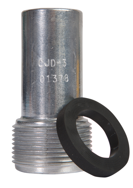 CJD Standard Thread Nozzle for Hoses 3/4" ID x 1-1/2" OD