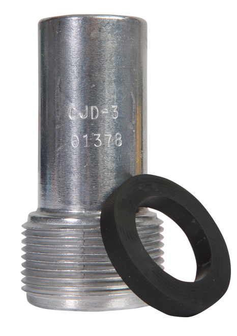 CJD Standard Thread Nozzle for Hoses 3/4" ID x 1-1/2" OD