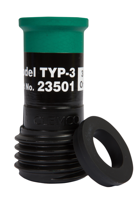 TYP Contractor Thread Nozzle for Hoses 1-1/4" ID x 1-7/8" OD