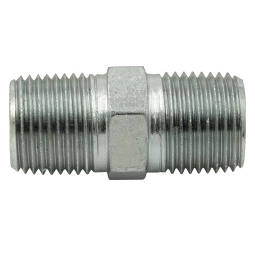 1-1/2" NPTF Male Hex Nipple 1-1/2" NPTF Male Hex Nipple