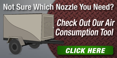 not sure which nozzle you need? Click here for our air consumption tool