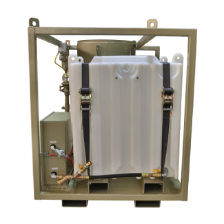 Wetblast Injector System Side View