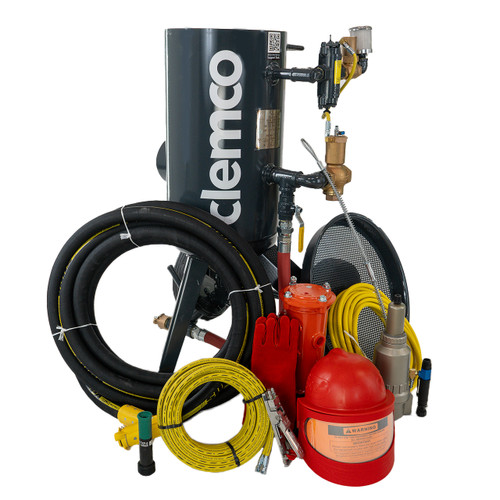 Clemco 23909 Model 1648 ACS HP Package, 3 cuft, 1-1/4 in Piping