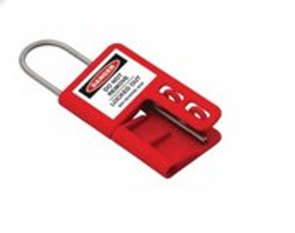 Ultra Safe Lockout Hasp - PVC Hasp with 3mm Stainless Steel Shackle PS-LOTO-HASP-USL3 تأمين القفل [[product_type]]