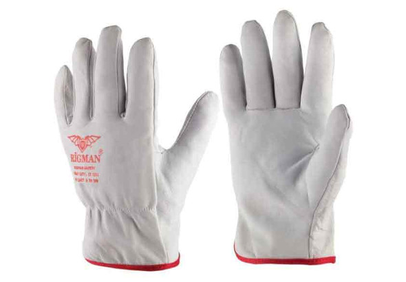 WORKING LEATHER GLOVES - RM-DG [[product_type]]