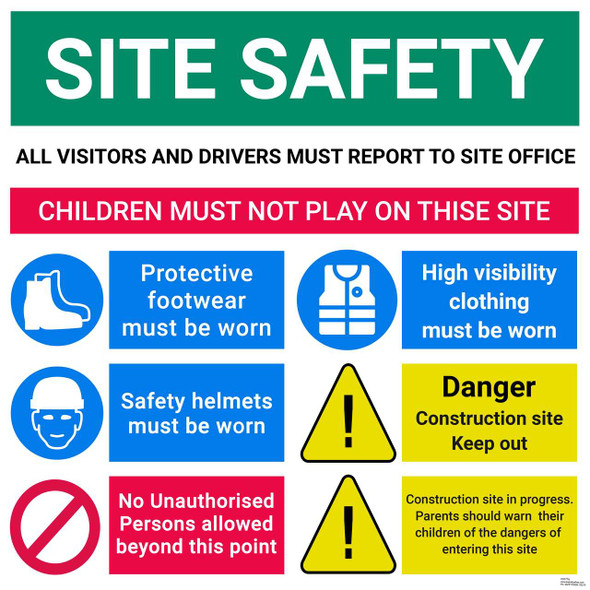 Safety sign - SITE SAFETY [[product_type]]