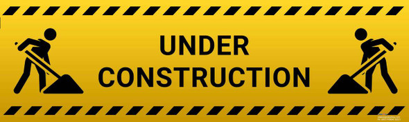 Safety sign - Under Construction [[product_type]]